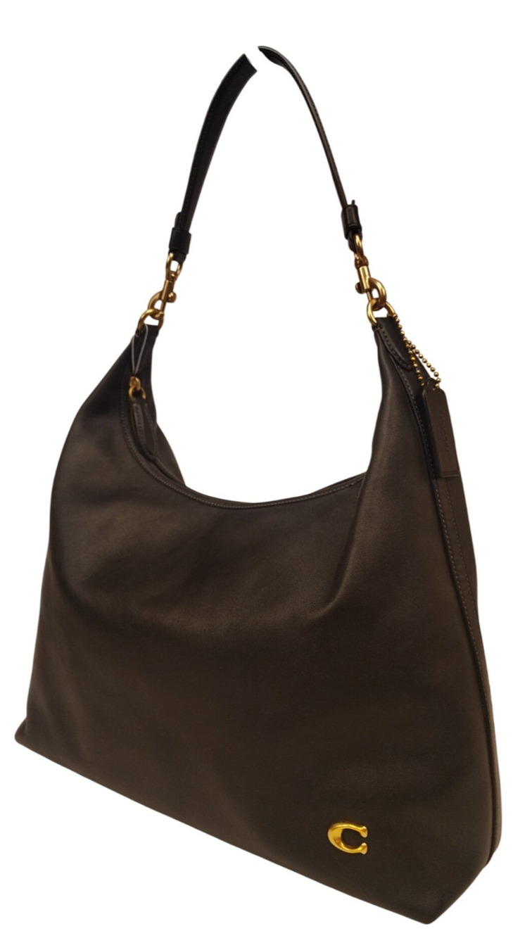 COACH Juliet Shoulder Bag 38 - Black Leather - XL - NWOT